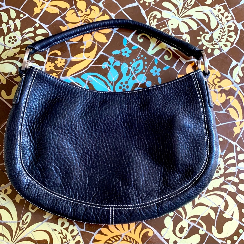 ANN TAYLOR LEATHER SHOULDER BAG